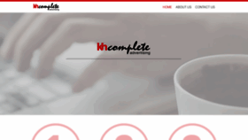 What Khcompleteadvertising.com website looked like in 2018 (6 years ago)