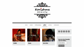 What Karishmabeautysalon.com website looked like in 2018 (5 years ago)
