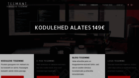 What Kodulehetegemine.com website looked like in 2018 (5 years ago)
