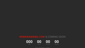 What Kemanamana.com website looked like in 2018 (5 years ago)