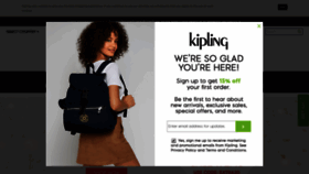 What Kipling-usa.com website looked like in 2018 (5 years ago)