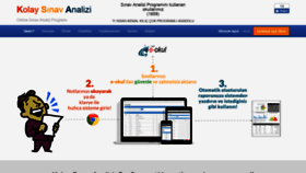 What Kolaysinavanalizi.com website looked like in 2018 (5 years ago)