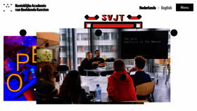 What Kabk.nl website looked like in 2018 (7 years ago)