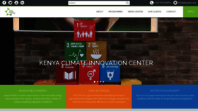 What Kenyacic.org website looked like in 2018 (7 years ago)