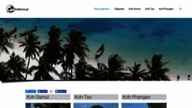 What Kosamui.pl website looked like in 2018 (5 years ago)