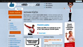 What Kde-mi-pujci.cz website looked like in 2018 (5 years ago)