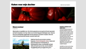What Kokenvoormijndochter.nl website looked like in 2018 (5 years ago)