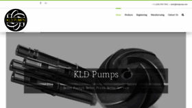 What Kldpumps.com website looked like in 2018 (5 years ago)