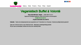 What Komkommertijd.be website looked like in 2018 (5 years ago)