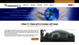 What Kk-kyouwa.vn website looked like in 2018 (7 years ago)