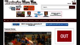 What Kentuckynewera.com website looked like in 2018 (5 years ago)