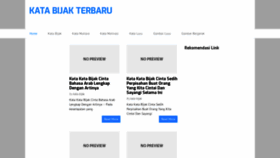 What Kata-bijak.xyz website looked like in 2018 (5 years ago)