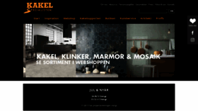 What Kakelspecialisten.se website looked like in 2018 (5 years ago)