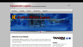What Karyamulia.com website looked like in 2018 (5 years ago)