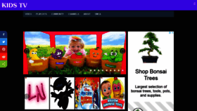 What Kidstva.com website looked like in 2019 (5 years ago)