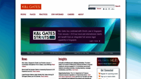 What Klgates.com website looked like in 2019 (5 years ago)