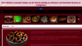 What Kuchen-aktuell.de website looked like in 2019 (5 years ago)