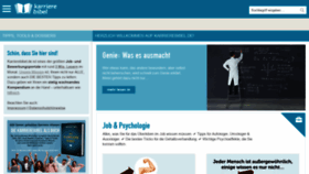 What Karrierebibel.de website looked like in 2019 (5 years ago)