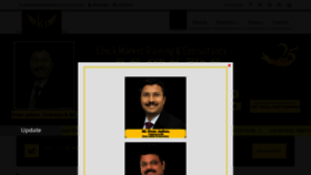 What Kiranjadhav.com website looked like in 2019 (5 years ago)