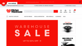 What Kitchenwarehouse.com.au website looked like in 2019 (5 years ago)