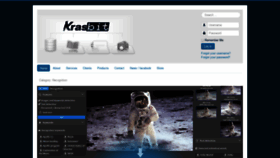 What Krasbit.com website looked like in 2019 (5 years ago)
