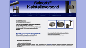 What Kleinteileversand.de website looked like in 2019 (6 years ago)