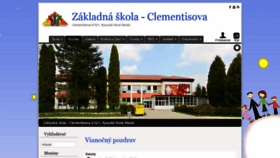 What Knmzsclementisova.svsbb.sk website looked like in 2019 (5 years ago)