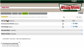 What Krispykreme.expr3ss.com website looked like in 2019 (5 years ago)