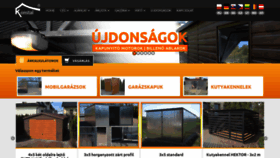 What Konstal-garazs.hu website looked like in 2019 (5 years ago)