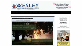 What Klangwesley.com website looked like in 2019 (5 years ago)