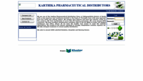 What Karthikapharma.in website looked like in 2019 (7 years ago)