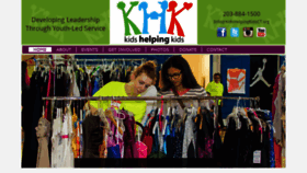 What Kidshelpingkidsct.org website looked like in 2019 (5 years ago)
