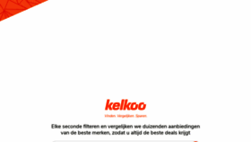 What Kelkoo.nl website looked like in 2019 (5 years ago)