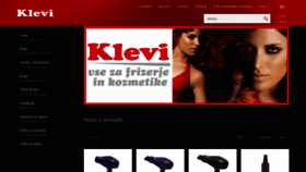 What Klevi.si website looked like in 2019 (5 years ago)