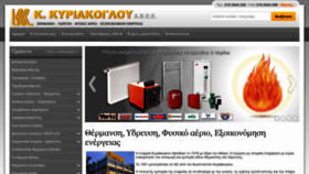 What Kyriakoglou.gr website looked like in 2019 (5 years ago)