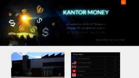What Kantormoney.pl website looked like in 2019 (5 years ago)