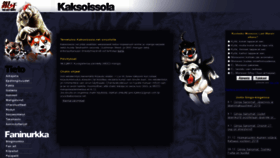 What Kaksoissola.net website looked like in 2019 (5 years ago)