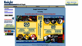 What Knightindustrial.com website looked like in 2019 (5 years ago)