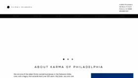 What Karmaofphiladelphia.com website looked like in 2019 (5 years ago)