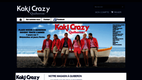 What Kakicrazy.fr website looked like in 2019 (5 years ago)