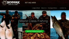What Kodiak-charters.com website looked like in 2019 (5 years ago)