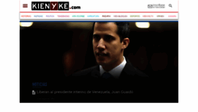 What Kienyke.com website looked like in 2019 (5 years ago)