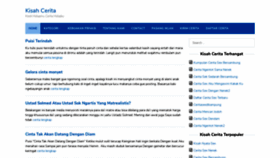 What Kisahcerita.com website looked like in 2019 (5 years ago)