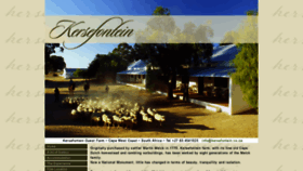 What Kersefontein.co.za website looked like in 2019 (5 years ago)