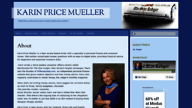 What Karinpricemueller.com website looked like in 2019 (5 years ago)