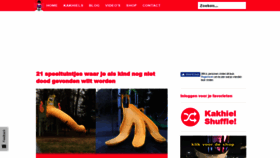 What Kakhiel.nl website looked like in 2019 (5 years ago)