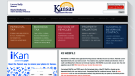 What Ksrevenue.org website looked like in 2019 (5 years ago)