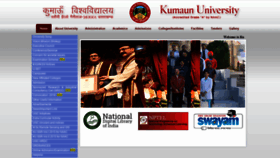 What Kunainital.ac.in website looked like in 2019 (5 years ago)