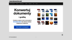 What Konwerter.net website looked like in 2019 (5 years ago)