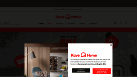 What Kavehome.com website looked like in 2019 (5 years ago)